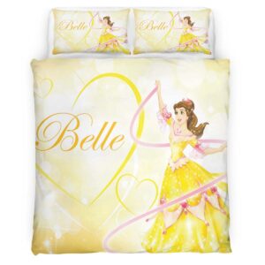 Housse De Couette Belle – La Belle et la Bête 11 Parure de lit Ensemble De Literie