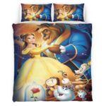 Housse De Couette Belle – La Belle et la Bête 15 Parure de lit Ensemble De Literie