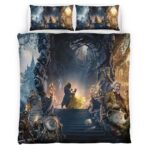 Housse De Couette Belle – La Belle et la Bête 18 Parure de lit Ensemble De Literie