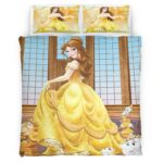Housse De Couette Belle – La Belle et la Bête 26 Parure de lit Ensemble De Literie