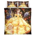 Housse De Couette Belle – La Belle et la Bête 9 Parure de lit Ensemble De Literie