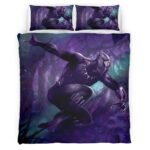 Housse De Couette Black Panther Marvel 1005 Parure de lit Ensemble De Literie