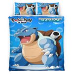 Housse De Couette Tortank Pokémon 2 Parure de lit Ensemble De Literie