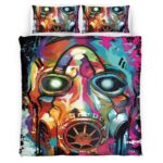 Housse De Couette Borderlands Graffiti Jeux Parure de lit Ensemble De Literie