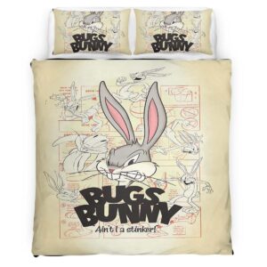 Housse De Couette Bugs Bunny – Looney Tunes 01 Parure de lit Ensemble De Literie