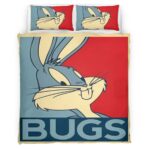 Housse De Couette Bugs Bunny – Looney Tunes 02 Parure de lit Ensemble De Literie