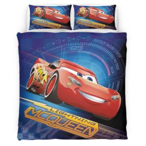 Housse De Couette Cars – Flash McQueen 95 – 10 Parure de lit Ensemble De Literie
