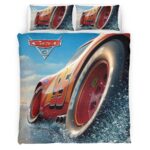 Housse De Couette Cars – Flash McQueen 95 – 11 Parure de lit Ensemble De Literie
