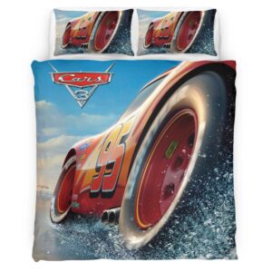 Housse De Couette Cars – Flash McQueen 95 – 11 Parure de lit Ensemble De Literie