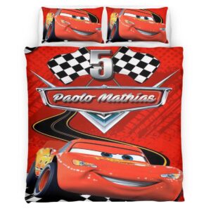 Housse De Couette Cars – Flash McQueen 95 – 12 Parure de lit Ensemble De Literie