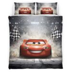 Housse De Couette Cars – Flash McQueen 95 – 15 Parure de lit Ensemble De Literie
