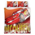 Housse De Couette Cars – Flash McQueen Parure de lit Ensemble De Literie