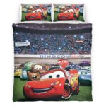 Housse De Couette Cars – Flash McQueen 95 – 17 Parure de lit Ensemble De Literie