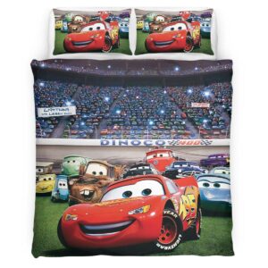 Housse De Couette Cars – Flash McQueen 95 – 17 Parure de lit Ensemble De Literie