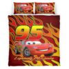 Housse De Couette Cars – Flash McQueen 95 – 2 Parure de lit Ensemble De Literie