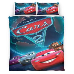 Housse De Couette Cars – Flash McQueen 95 – 21 Parure de lit Ensemble De Literie