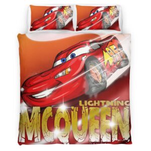 Housse De Couette Cars – Flash McQueen Parure de lit Ensemble De Literie