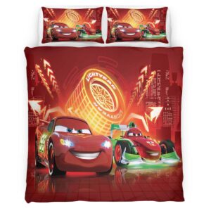 Housse De Couette Cars – Francesco & Flash Parure de lit Ensemble De Literie