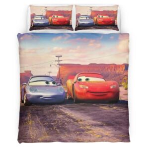 Housse De Couette Cars – Flash McQueen & Sally Carrera Parure de lit Ensemble De Literie