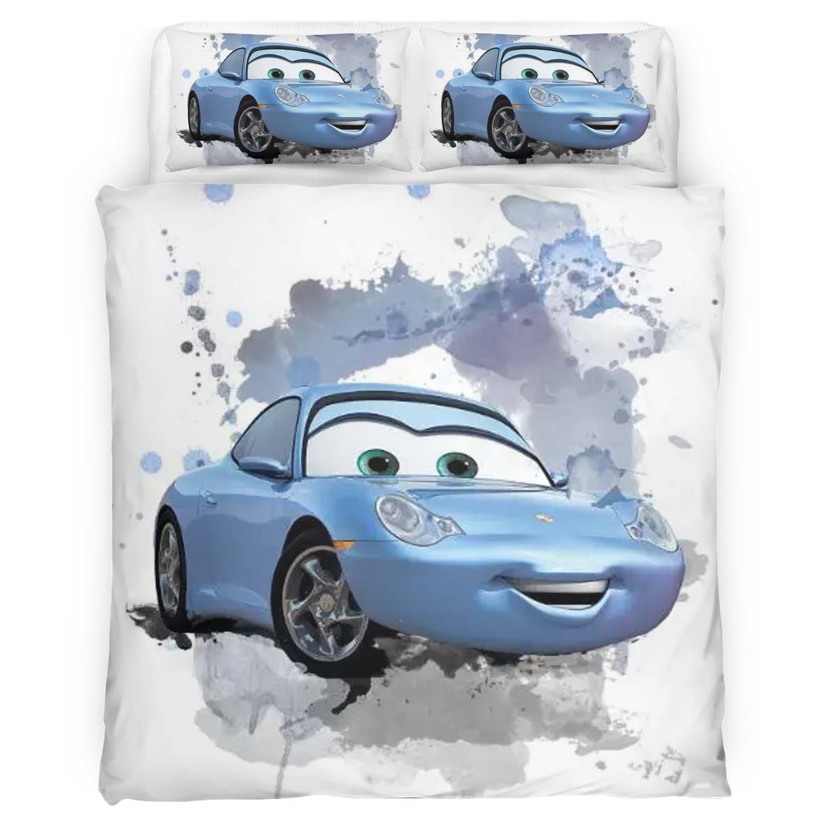 Housse De Couette Cars – Sally Carrera Parure de lit Ensemble De Literie