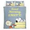 Housse De Couette Charlie Brown & Snoopy – Peanuts 3 Parure de lit Ensemble De Literie