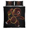 Housse De Couette Salamèche Feu Pokémon 5 Parure de lit Ensemble De Literie