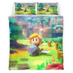 Housse De Couette Link Chibi The Legend of Zelda Parure de lit Ensemble De Literie