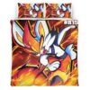 Housse De Couette Pyrobut Pokémon 8 Parure de lit Ensemble De Literie