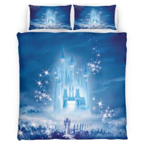 Housse De Couette Cendrillon – Château Disney Parure de lit Ensemble De Literie