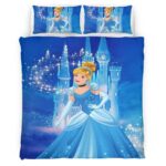 Housse De Couette Cendrillon – Princesse Disney 05 Parure de lit Ensemble De Literie