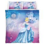 Housse De Couette Cendrillon – Princesse Disney 07 Parure de lit Ensemble De Literie