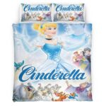 Housse De Couette Cendrillon – Princesse Disney 11 Parure de lit Ensemble De Literie