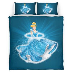 Housse De Couette Cendrillon – Princesse Disney 12 Parure de lit Ensemble De Literie