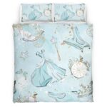 Housse De Couette Cendrillon – Motif princesse 01 Parure de lit Ensemble De Literie
