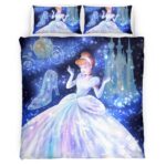 Housse De Couette Cendrillon – Conte de fées Parure de lit Ensemble De Literie