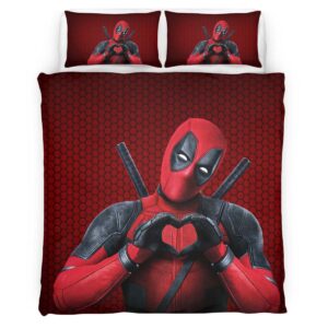 Housse De Couette Deadpool 13 Parure de lit Ensemble De Literie