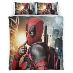 Housse De Couette Deadpool Parure de lit Ensemble De Literie