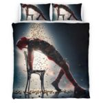 Housse De Couette Deadpool 2 Parure de lit Ensemble De Literie