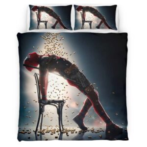 Housse De Couette Deadpool 2 Parure de lit Ensemble De Literie