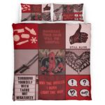Housse De Couette Deadpool 20 Parure de lit Ensemble De Literie