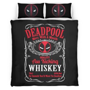 Housse De Couette Deadpool 26 Parure de lit Ensemble De Literie