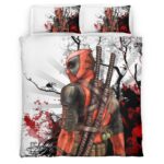 Housse De Couette Deadpool 4 Parure de lit Ensemble De Literie