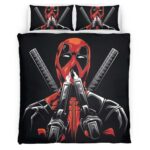 Housse De Couette Deadpool 5 Parure de lit Ensemble De Literie