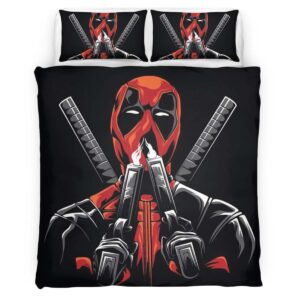 Housse De Couette Deadpool 5 Parure de lit Ensemble De Literie