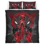 Housse De Couette Deadpool 7 Parure de lit Ensemble De Literie