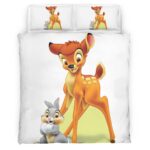 Housse De Couette Bambi & Panpan Disney 04 Parure de lit Ensemble De Literie