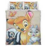 Housse De Couette Bambi & Panpan Disney 11 Parure de lit Ensemble De Literie