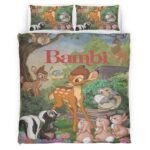 Housse De Couette Bambi & Panpan Disney 8 Parure de lit Ensemble De Literie