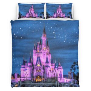 Housse De Couette Disney – Château Parure de lit Ensemble De Literie