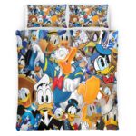 Housse De Couette Donald Duck Disney 02 Parure de lit Ensemble De Literie